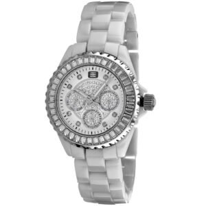 Oceanaut Ceramic Quartz White Dial Ladies Watch OC0213C