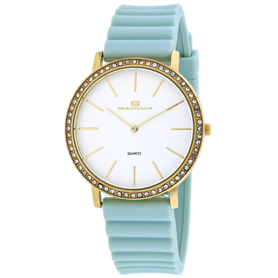 Oceanaut Ripple Quartz White Dial Ladies Watch OC0267