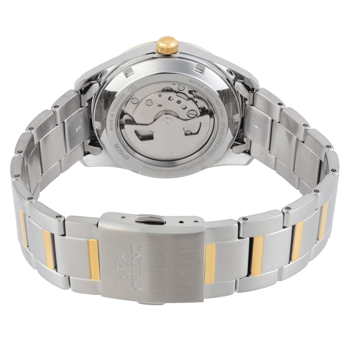 Orient Contemporary Stretto Date Automatic White Dial Watch RA-AC0R01S30B - Image 3