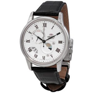 Orient Sun and Moon Automatic White Dial Men's Watch RA-AK0008S10B