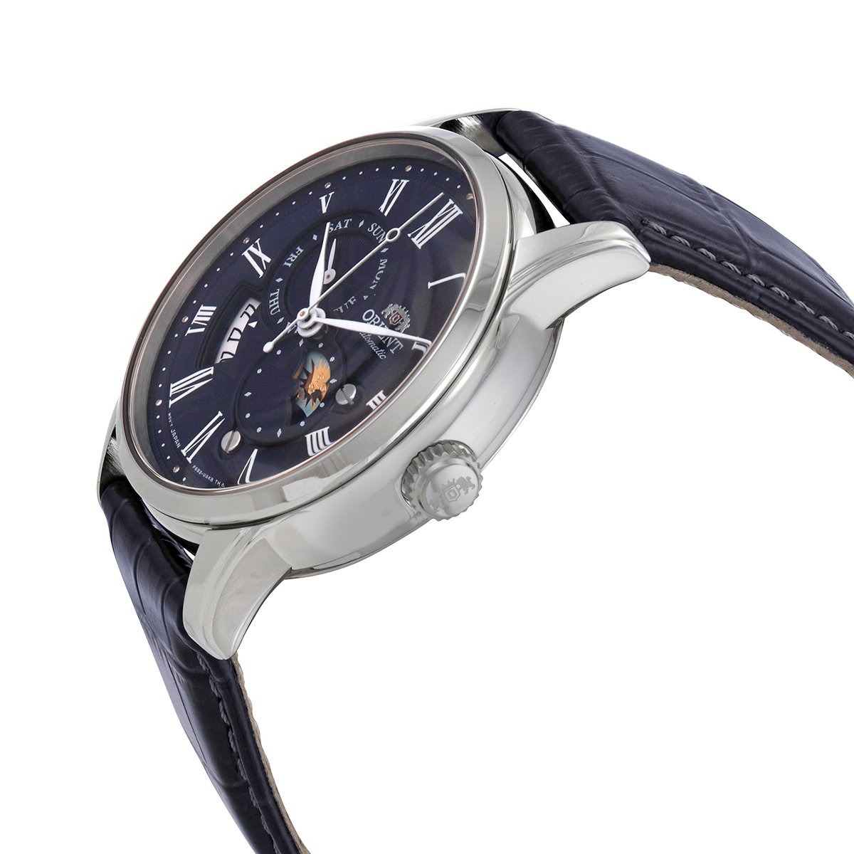 Orient Sun and Moon Automatic Blue Dial Men's Watch RA-AK0011D10B - Image 2
