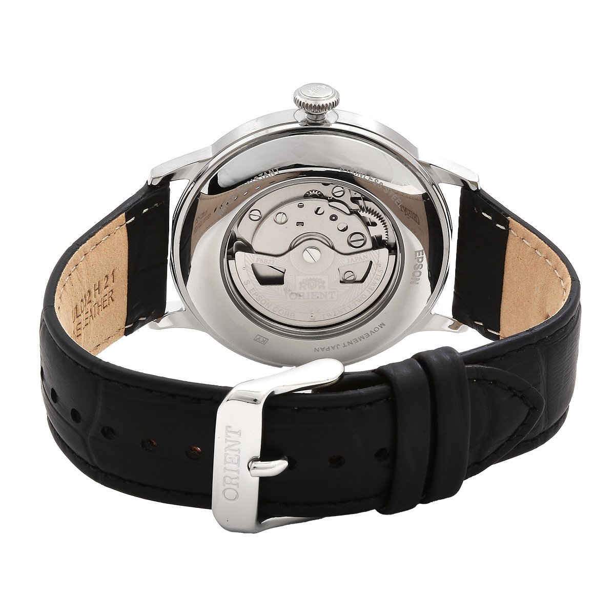 Orient Bambino Version 8 Automatic White Dial Men's Watch RA-AK0701S10B - Image 3