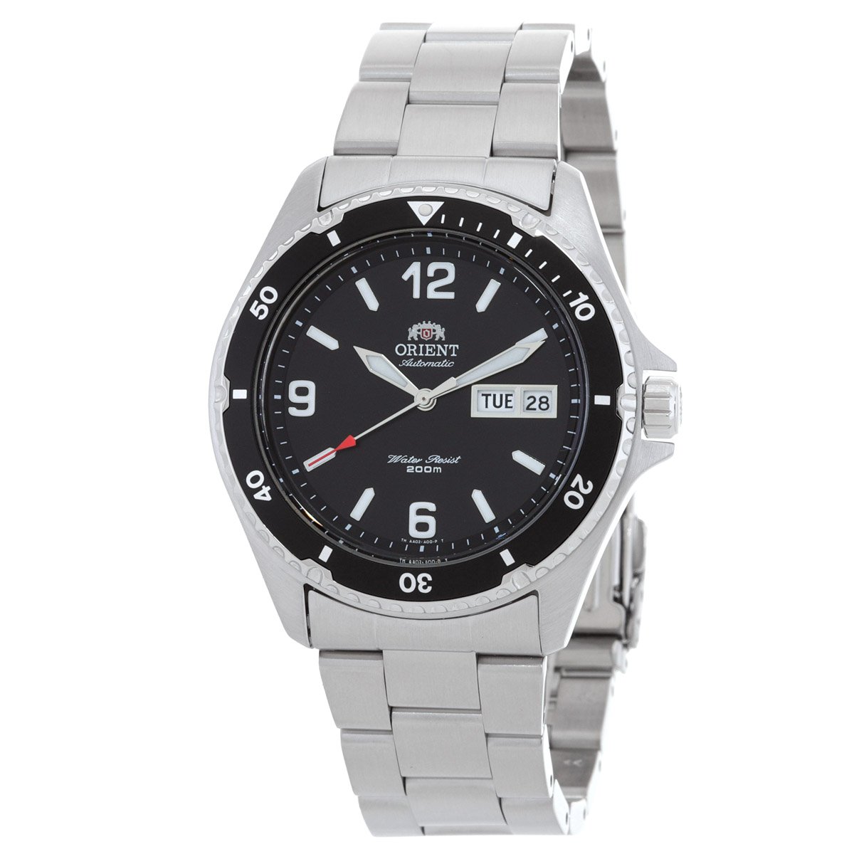 Orient Mako II Automatic Black Dial Watch TAA02001B
