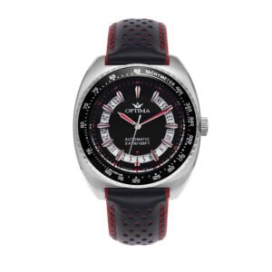 488 Collection Tachymeter Red Dial Men's Watch OSA488-SL-5 - luxury watch