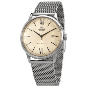 ORIENT Bambino Champagne Dial Men's Watch RA-AC0020G10B