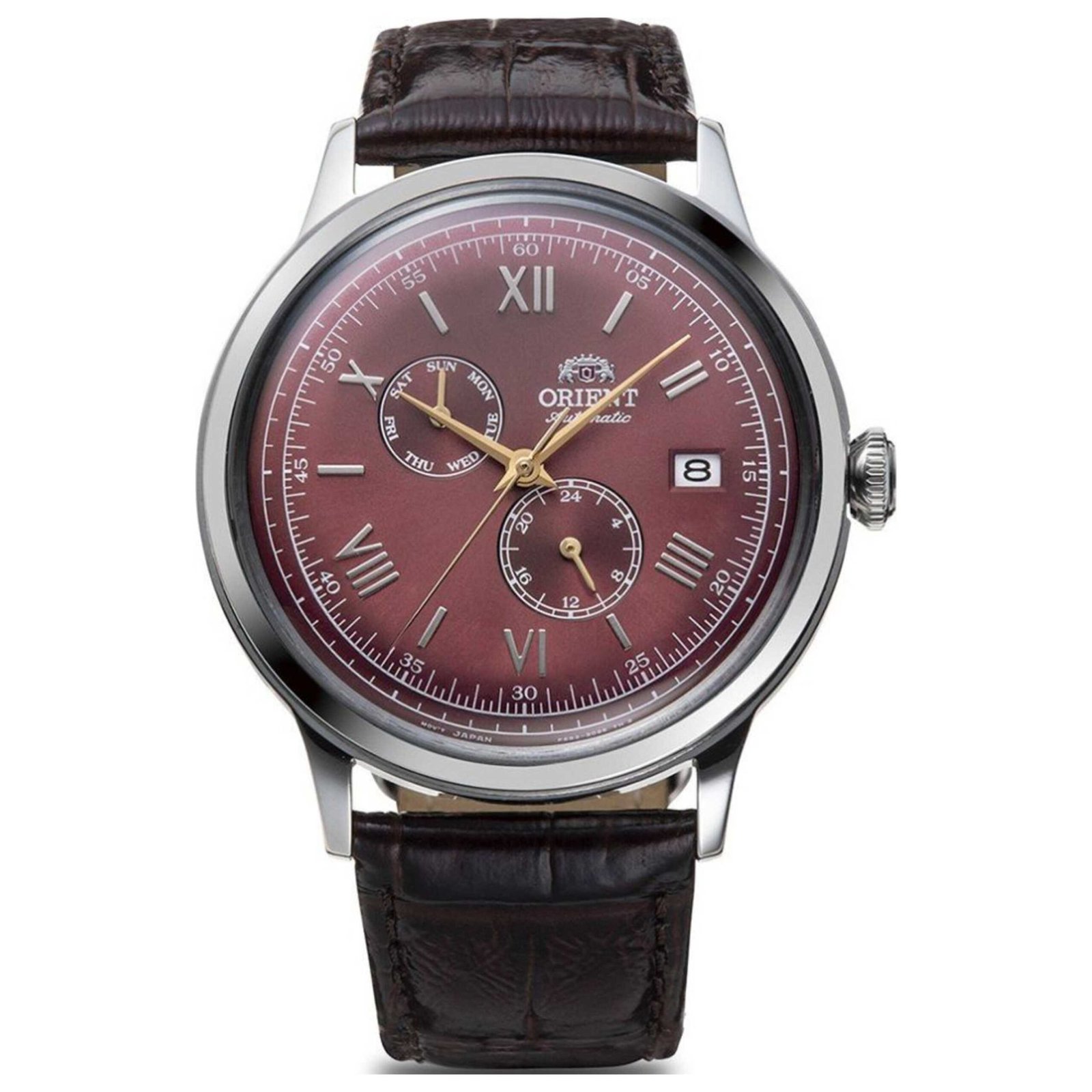 Classic Bambino V8 40mm Wine Dial Men's Automatic Watch RA-AK0705R