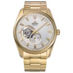 Contemporary Small Seconds Semi Skeleton 40mm Silver Dial Men's Automatic Watch RA-AR0007S