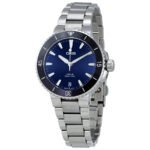 Aquis Date Automatic Blue Dial Ladies Watch 01 733 7731 4135-07 8 18 05P - luxury watch