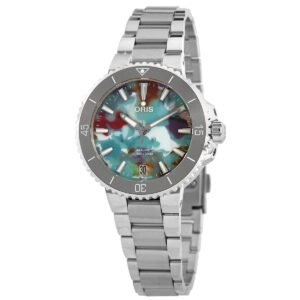 Aquis Date Upcycle Edition Automatic Multicoloured Dial Men's Watch 01 733 7770 4150-SET - luxury watch