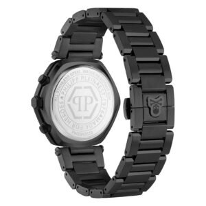 PHILIPP PLEIN The Hexagon Chronograph Quartz Black Dial Men's Watch PWZBA0623