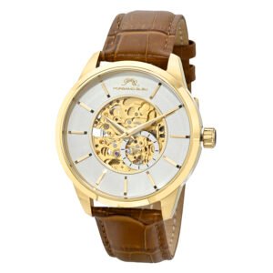 Cassius Automatic White Dial Men's Watch 802FCAL - luxury watch