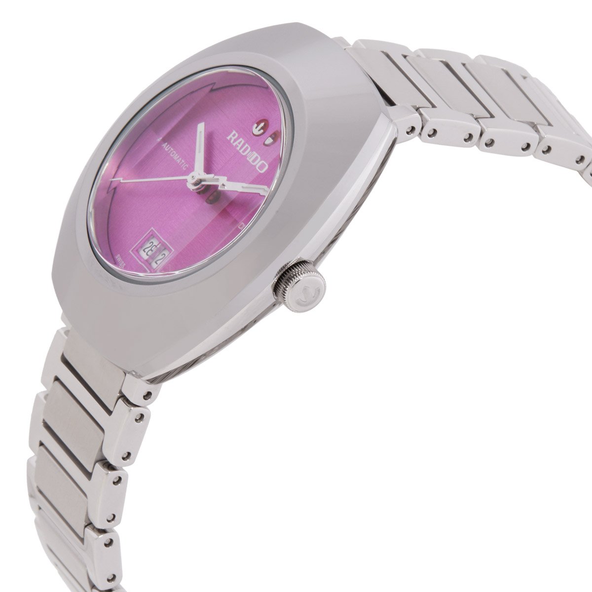 Rado DiaStar Original Automatic Purple Dial Ladies Watch R12170333 - Image 2