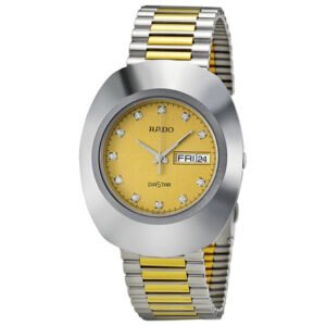 Rado The Original Quartz Gold Dial Men's Watch R12391633