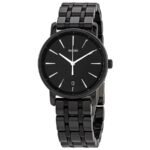Rado DiaMaster Black Dial Black Ceramic Ladies Watch R14063182