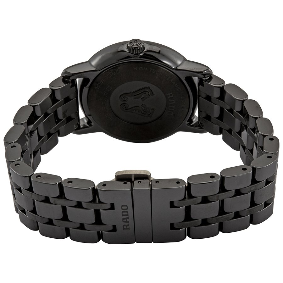 Rado DiaMaster Black Dial Black Ceramic Ladies Watch R14063182 - Image 3