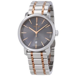 Rado DiaMaster XL l Automatic Grey Dial Two-tone Men's Watch R14077103