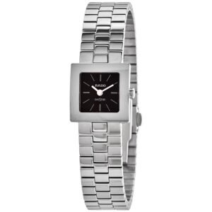 Rado Diastar Quartz Black Dial Ladies Watch R18682183