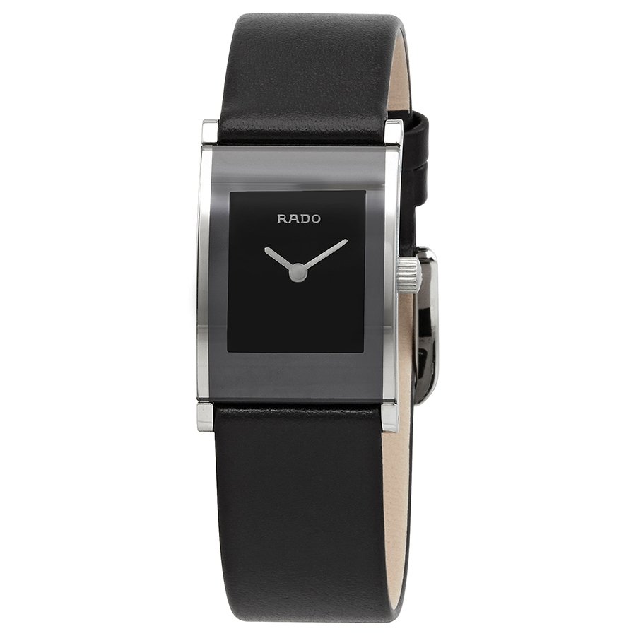 Rado Integral Quartz Black Dial Ladies Watch R20786165
