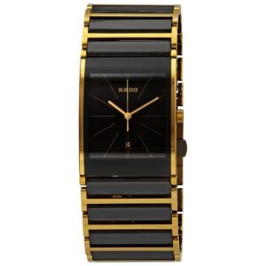 Rado Integral Quartz Black Dial Men's Watch R20862162