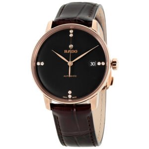 Rado Coupole Classic Black Dial Automatic Unisex Watch R22861755