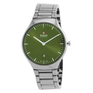 Rado True Thinline Automatic Green Dial Men's Watch R27088312