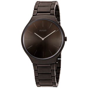 Rado True Thinline Colors Brown Dial Men's Watch R27269302