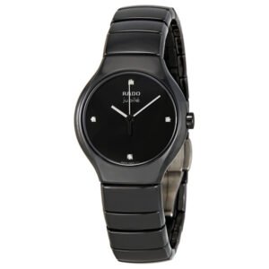 Rado True Black Ceramic Ladies Watch R27655742