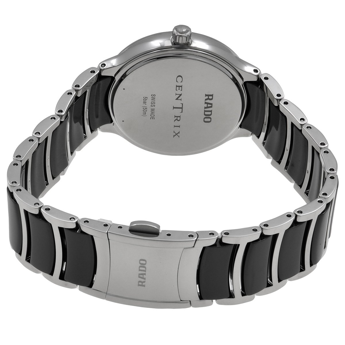 Rado Centrix Quartz Diamond Black Dial Ladies Watch R30040712 - Image 3