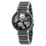 Centrix Black Skeleton Dial Men's Watch R30178152 - luxury watch