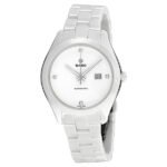 Rado Hyperchrome Automatic White Dial White Ceramic Diamond Ladies Watch R32258702