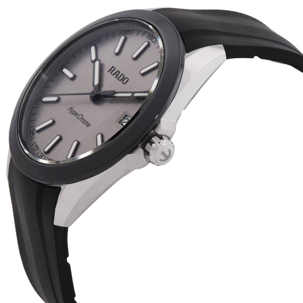 Rado HyperChrome Quartz Rhodium Sunray Dial Men's Watch R32280109 - Image 2