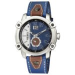 Weeksville 46mm Navy Dial Men's Quartz Watch RB121-4141
