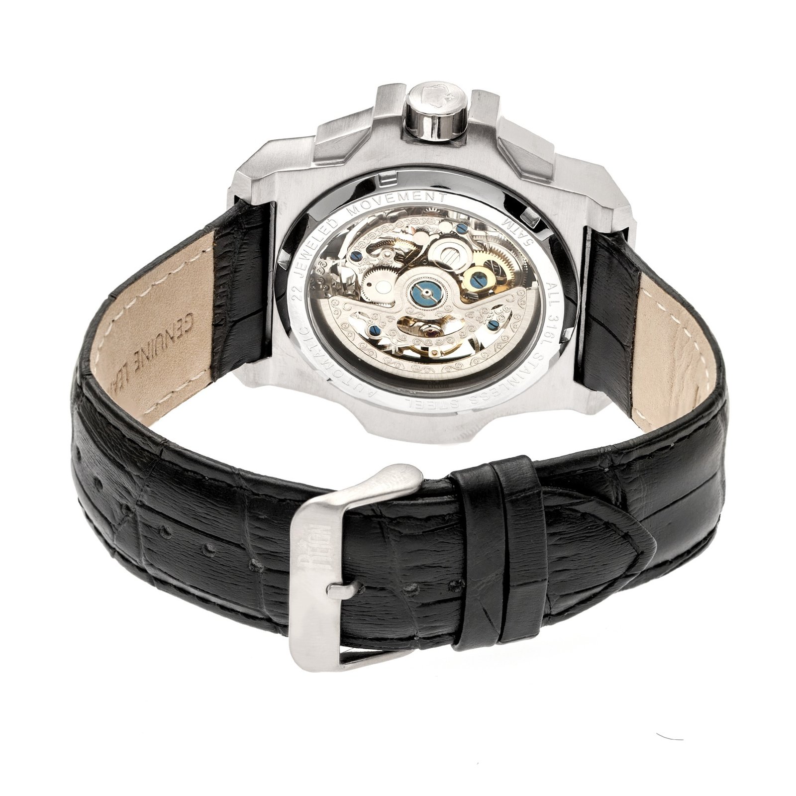 REIGN Commodus Automatic Black Dial Men's Watch REIRN4002 - Image 2
