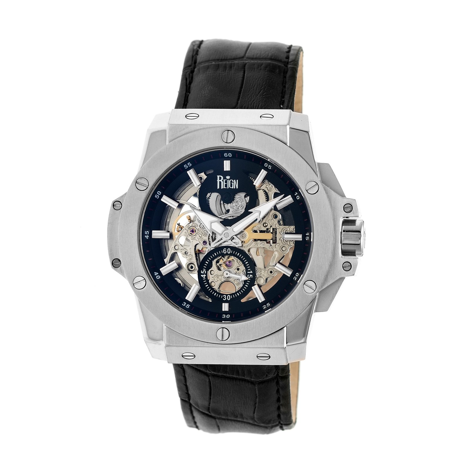 REIGN Commodus Automatic Black Dial Men's Watch REIRN4002