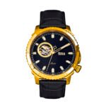 REIGN Bauer Automatic Black Dial Men's Watch REIRN6004