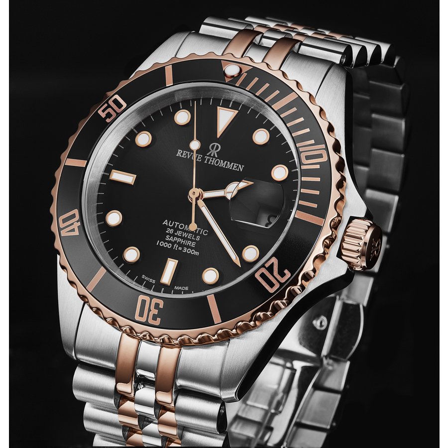 Diver Automatic Black Dial Men's Watch 17571.2257 - luxury watch