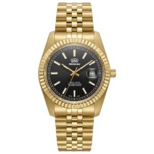 Classic 41mm Black Dial Men's Quartz Watch MRI-25R41-05-941