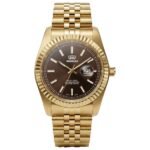 Classic 38mm Brown Dial Unisex Automatic Watch MRI-25RA38-85-951