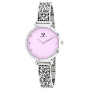 Brillare Quartz Pink Dial Ladies Watch RB0201 - luxury watch