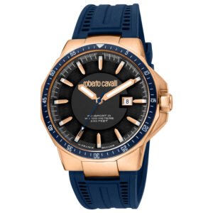 by Franck Muller 44mm Black Dial Men's Quartz Watch RV1G182P0041