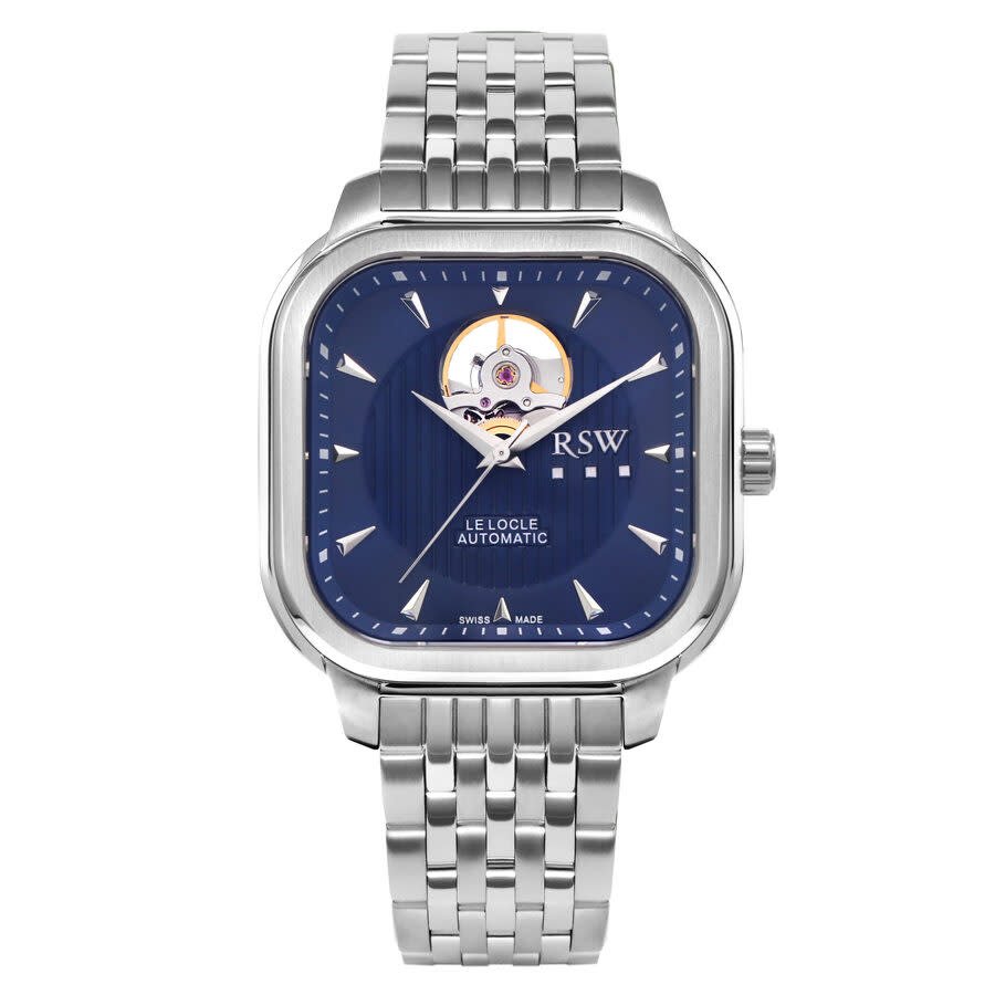 Le Locle Collection Blue Dial Men's Watch RSWA165H-SS-9 - luxury watch
