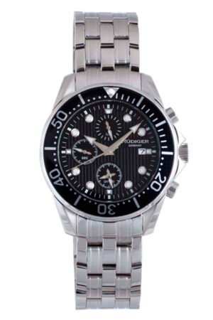 Rudiger Chemnitz Chronograph Black Dial Men's Watch R2001-04-007