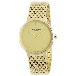 Kassel 36mm Gold Dial Men's Quartz Watch R2400-02-002B