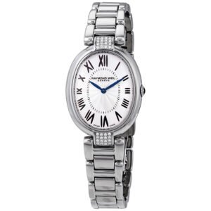 Raymond Weil Shine Silver Dial Diamond Ladies Watch 1700-STS-00659