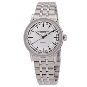Raymond Weil Millesime Automatic Silver Dial Ladies Watch 2125-ST-65001