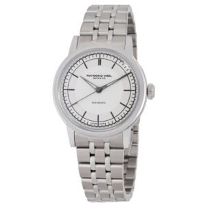 Raymond Weil Millesime Automatic Cream Dial Ladies Watch 2125-STS-64001