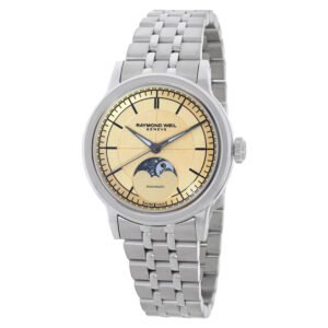Raymond Weil Millesime Automatic Moon Phase Watch 2145-ST-10001