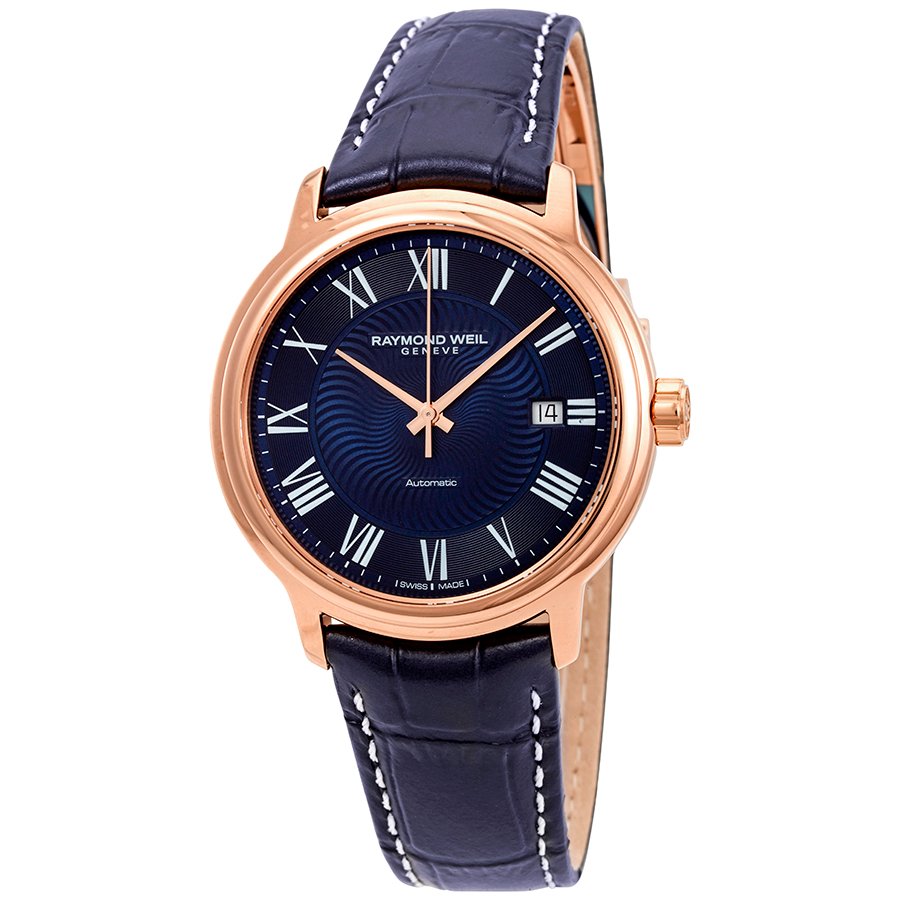 Raymond Weil Maestro Automatic Blue Dial Men's Watch 2237-PC5-00508