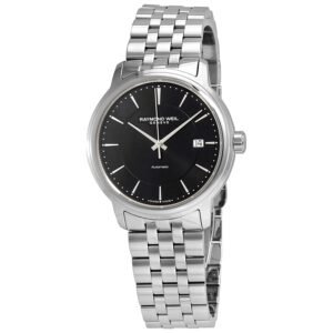 Raymond Weil Maestro Automatic Black Dial Men's Watch 2237-ST-20011