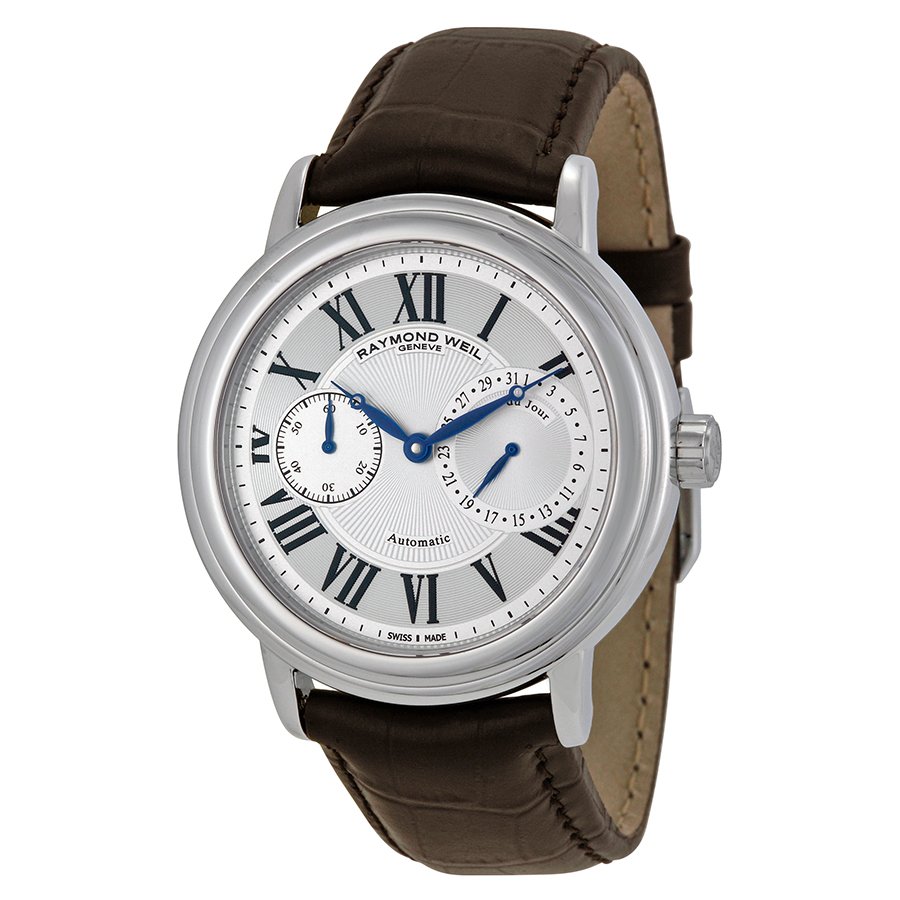 Raymond Weil Maestro Automatic Silver Dial Small Seconds Men's Watch 2846-STC-00659